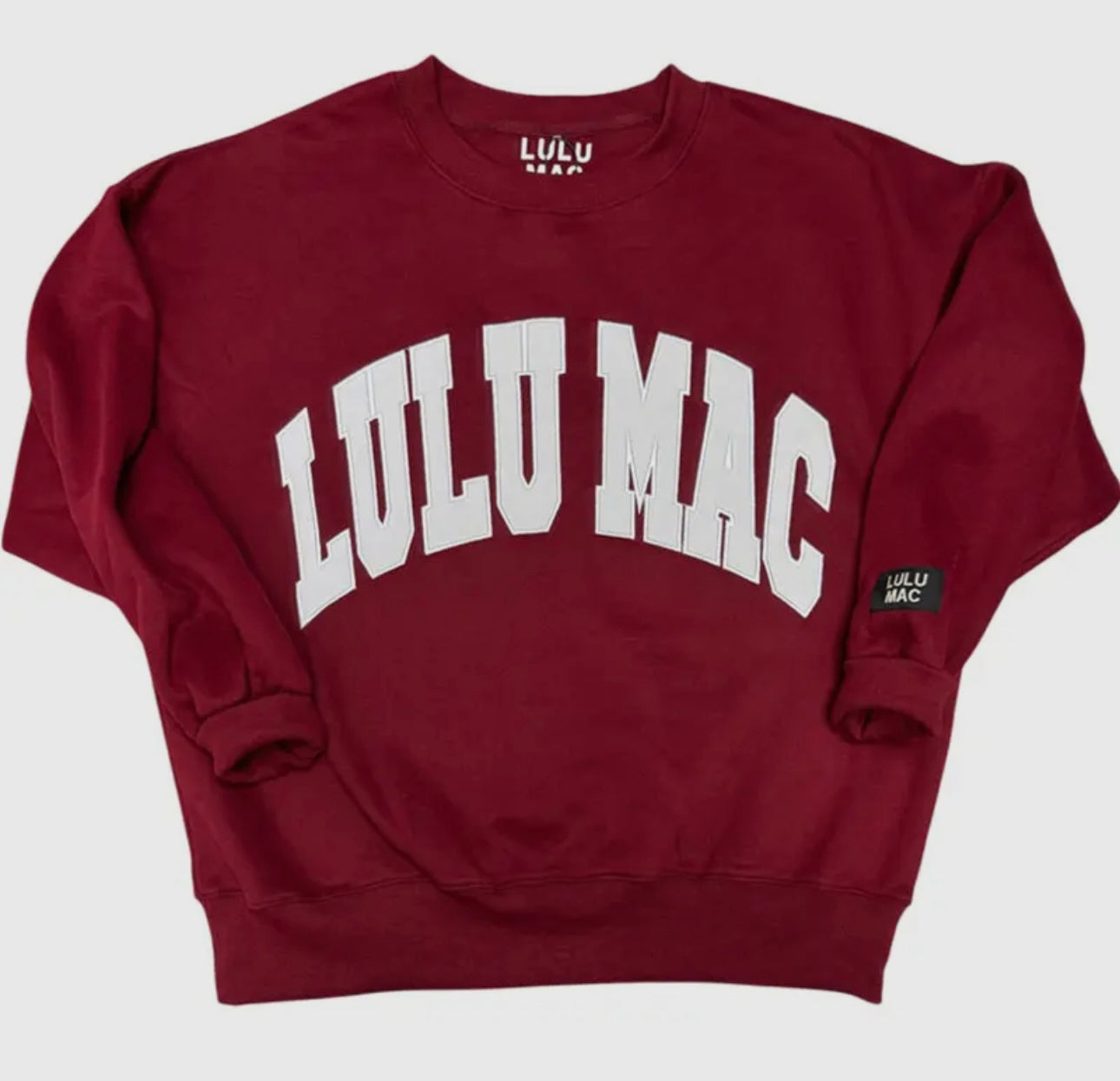 Lulu Mac Sweatshirt Maroon