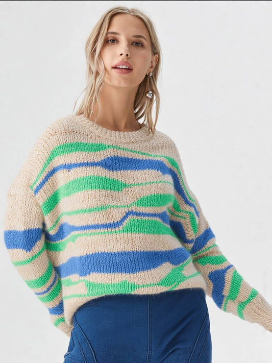 Multi Color Knit Sweater