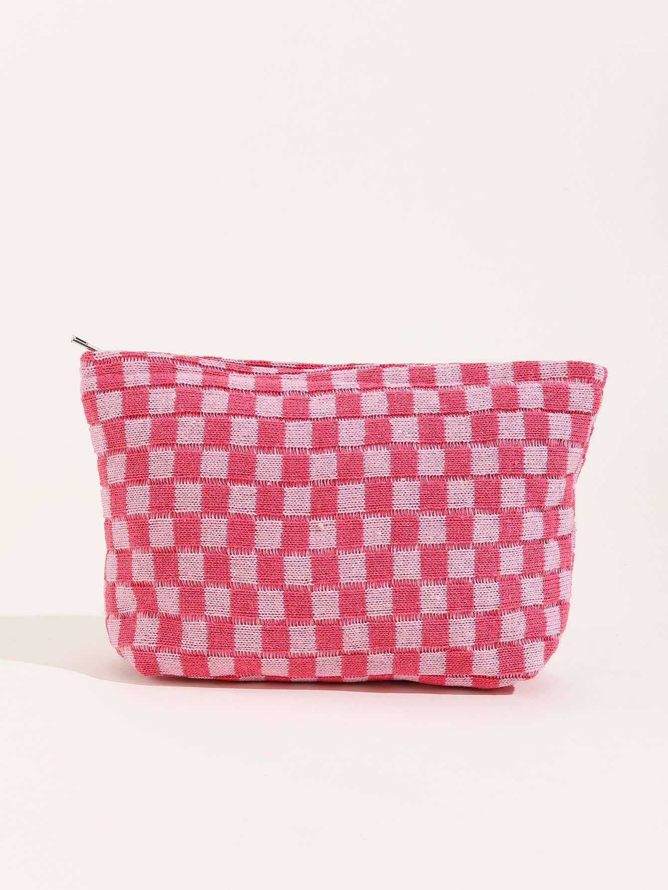 Travel Checker Pouch Bag