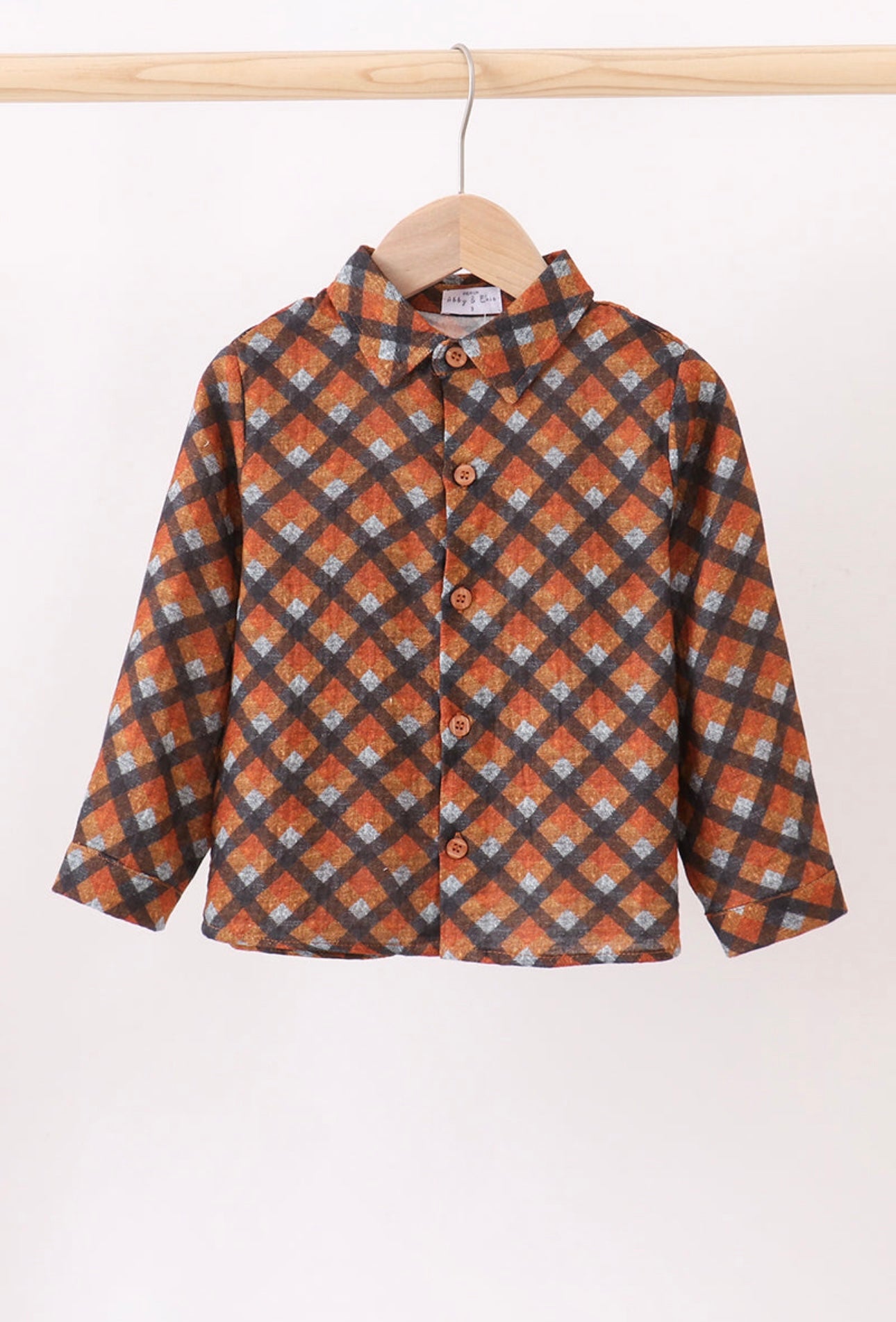 Plaid Button Down- Boy