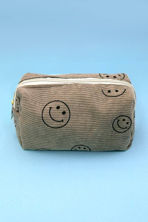Smiley Cosmetic Bag