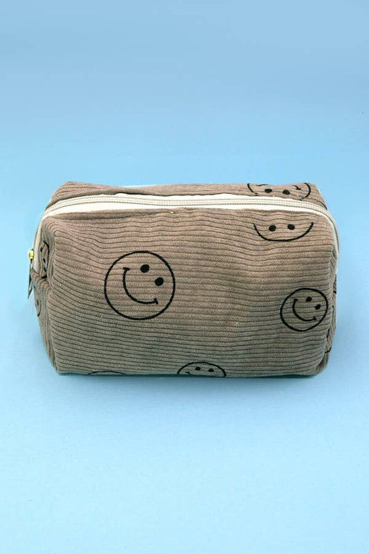 Smiley Cosmetic Bag
