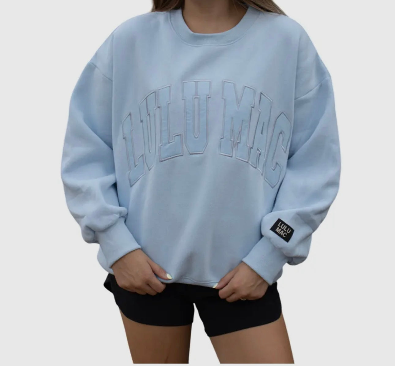 Lulu Mac Sweatshirt Light Blue