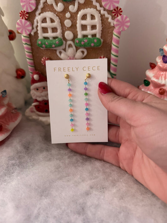 The Rainbow Drop Earrings