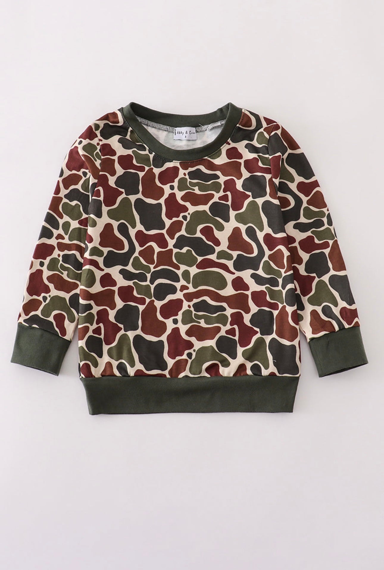 The Camo Crewneck-Boy