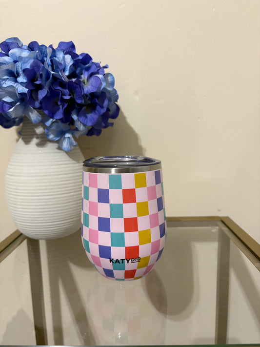 Checkered Tumbler