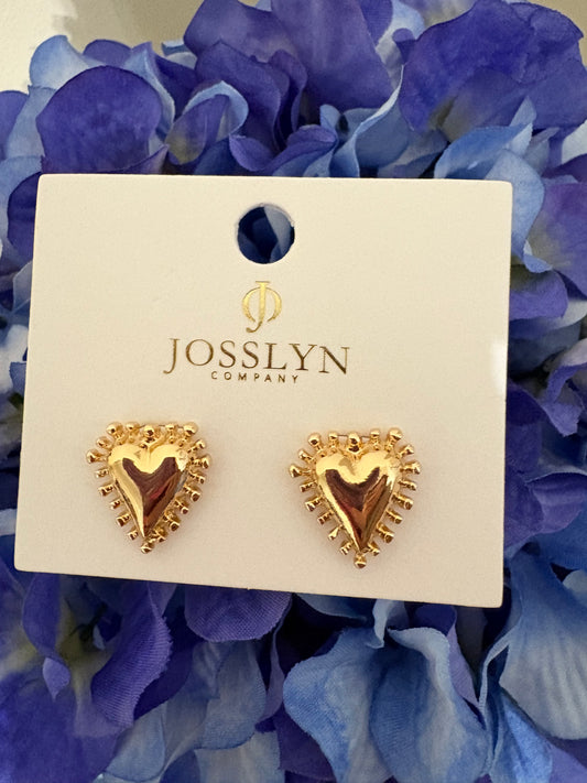 Cyrus Heart Earrings