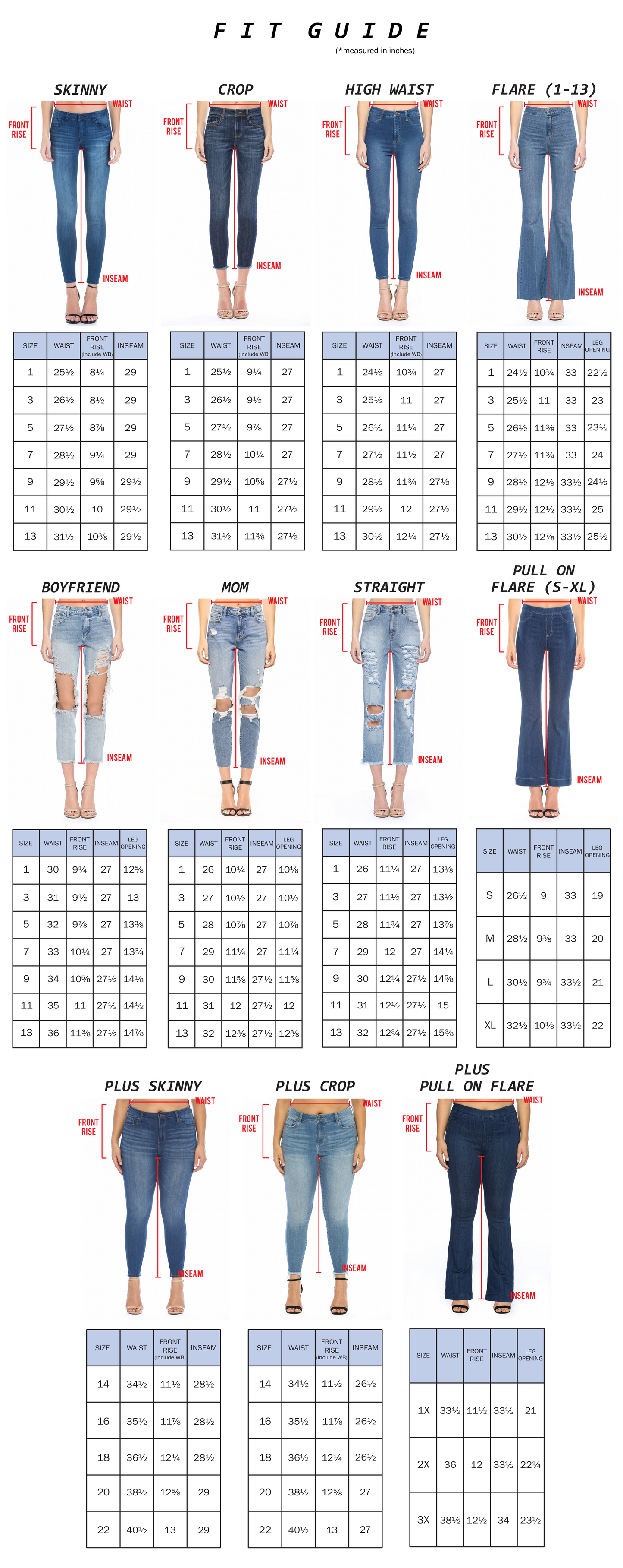Distressed High Rise Denim Jeans