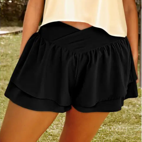 Wren Active Shorts- Black