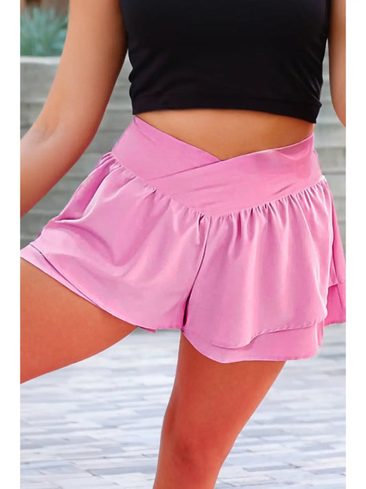 Wren Active Shorts-Pink